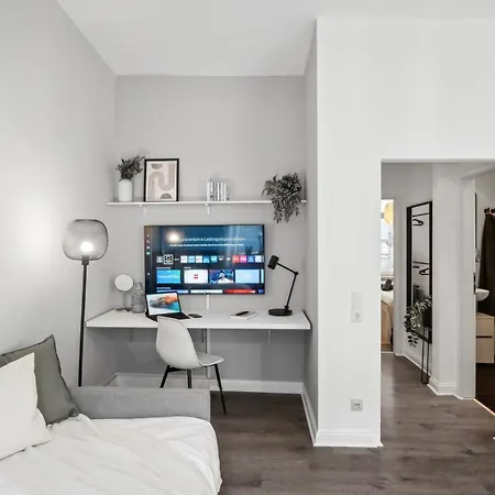 Zentral Wohnen Im Luisenviertel Kueche & Smart-tv *