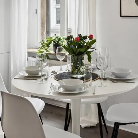 Zentral Wohnen Im Luisenviertel Kueche & Smart-tv Apartmán