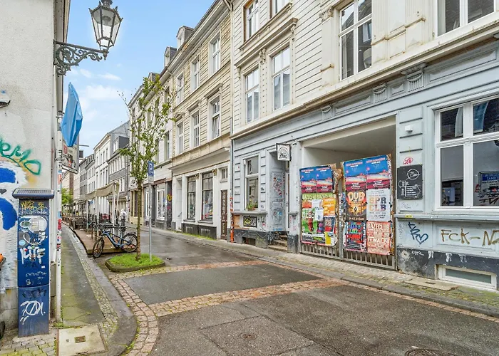 Zentral Wohnen Im Luisenviertel Kueche & Smart-tv