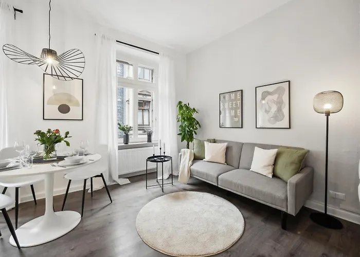 Zentral Wohnen Im Luisenviertel Kueche & Smart-tv Appartement