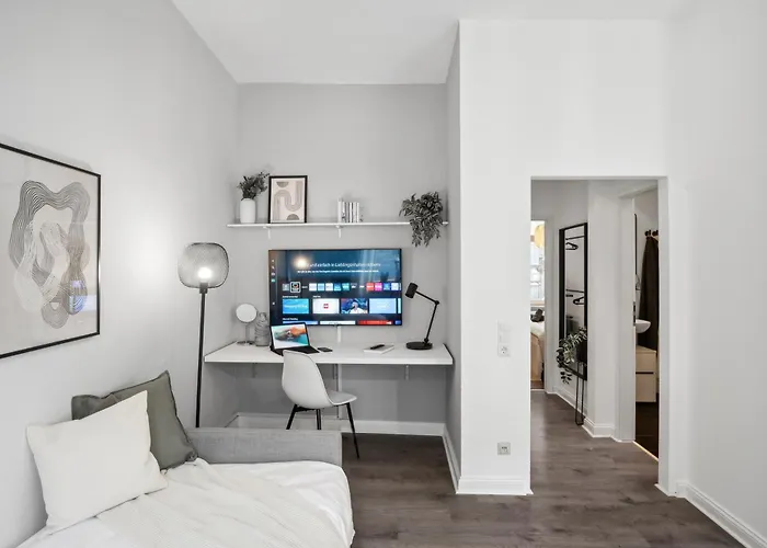 Zentral Wohnen Im Luisenviertel Kueche & Smart-tv *