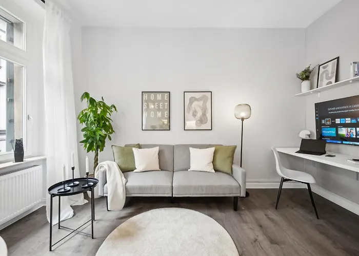 Zentral Wohnen Im Luisenviertel Kueche & Smart-tv Appartement *