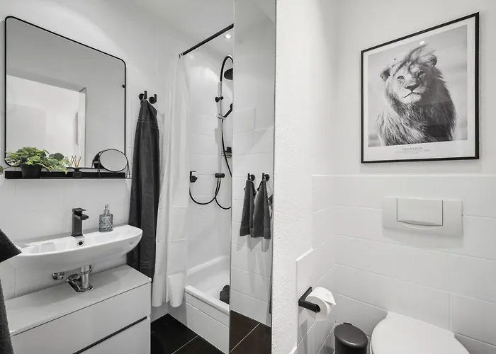 Zentral Wohnen Im Luisenviertel Kueche & Smart-tv Appartement Wuppertal