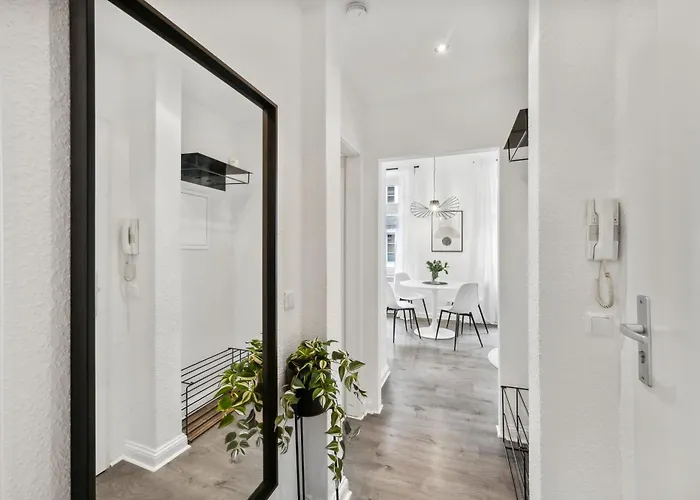 Appartement Zentral Wohnen Im Luisenviertel Kueche & Smart-tv Wuppertal